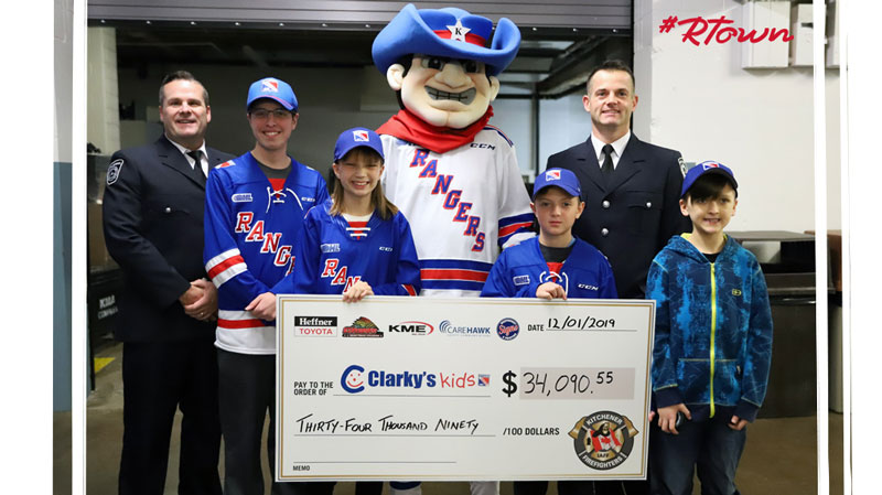 CareHawk gives back with the Kitchener Fire Dept. + Clarky’s Kids!