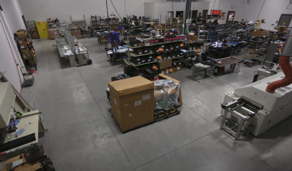 CareHawk at Work: 2019 Production Floor Reorganization (time-lapse)